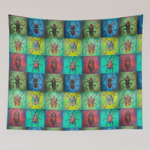 Item preview, Beetle mosaic designed and sold by Tamara Tegethoff.