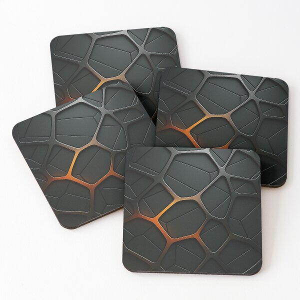Item preview, Molten Grid designed and sold by Kaleidoscope Print.