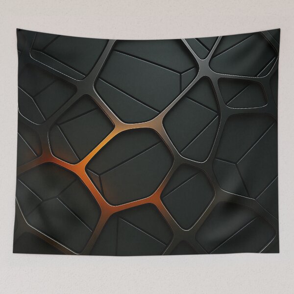 Item preview, Molten Grid designed and sold by Kaleidoscope Print.