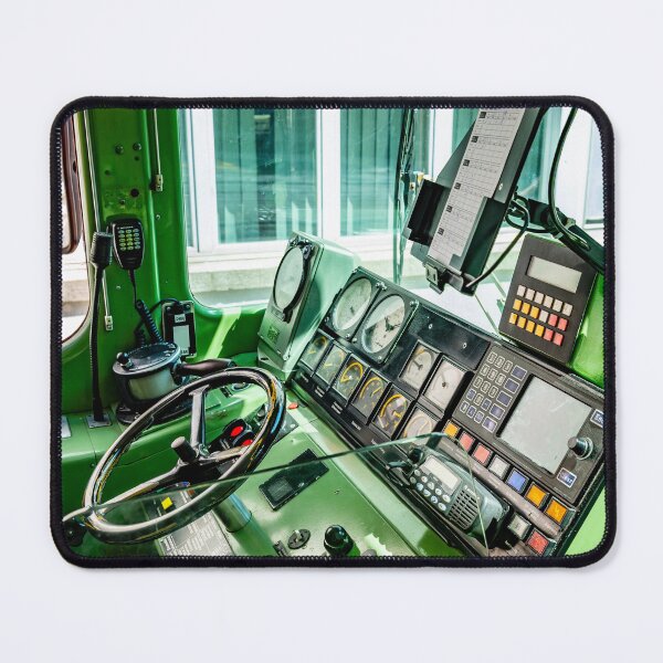 Item preview, Train Control Cabin in a Sunny Day designed and sold by Mats Silvan.