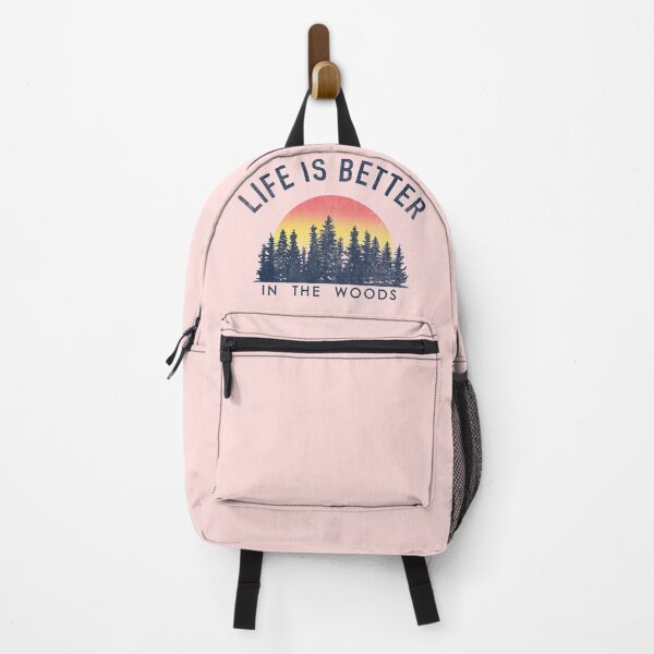 Item preview, Life Is Better in the Woods - Forest Sunset Retro Design designed and sold by The secret storage room.