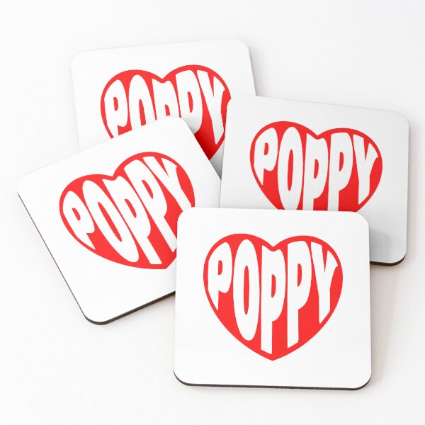 Item preview, Poppy in my Heart designed and sold by Kuni-Art.