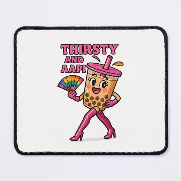 Item preview, Thirsty and AAPI Bubble Tea Celebration designed and sold by Places On Earth.