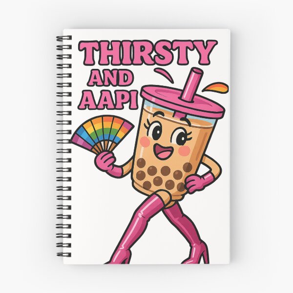 Item preview, Thirsty and AAPI Bubble Tea Celebration designed and sold by Places On Earth.