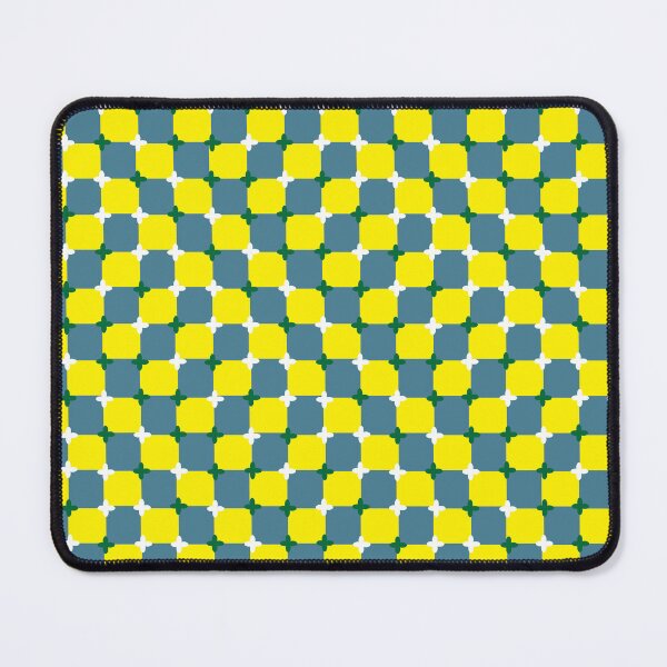 Item preview, Optical Illusion yellow grey designed and sold by ASKEW GRAPHICS.