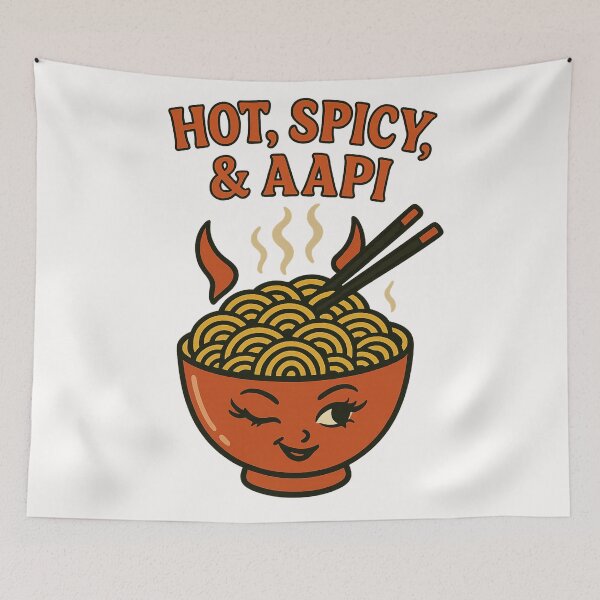 Item preview, Hot Spicy and AAPI Noodles designed and sold by Places On Earth.