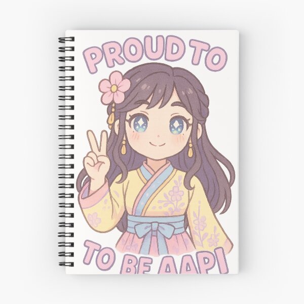Item preview, Proud to Be AAPI Girl in Hanbok designed and sold by Places On Earth.