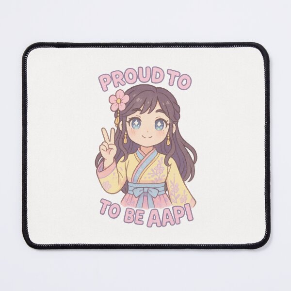 Item preview, Proud to Be AAPI Girl in Hanbok designed and sold by Places On Earth.