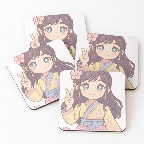 Item preview, Proud to Be AAPI Girl in Hanbok designed and sold by Places On Earth.