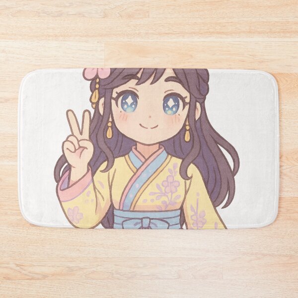 Item preview, Proud to Be AAPI Girl in Hanbok designed and sold by Places On Earth.