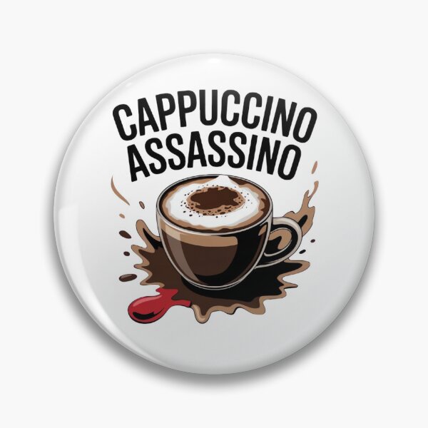 Item preview, Cappuccino Assassino – Mafia Style Coffee Killer Shirt designed and sold by ARTReMi.