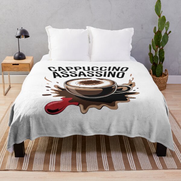 Item preview, Cappuccino Assassino – Mafia Style Coffee Killer Shirt designed and sold by ARTReMi.