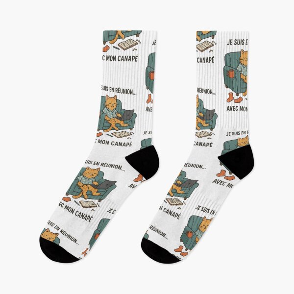 Item preview, Chat Telework Humor – “I’m in a meeting… with my couch” designed and sold by Youthinkai.
