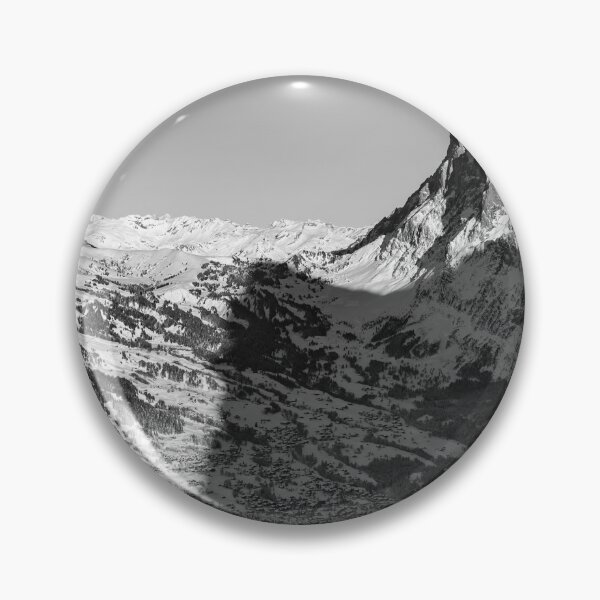 Item preview, Beautiful Panoramic View over Snowcapped Mountain Range and Peak Wetterhorn designed and sold by Mats Silvan.