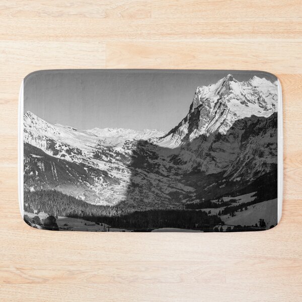 Item preview, Beautiful Panoramic View over Snowcapped Mountain Range and Peak Wetterhorn designed and sold by Mats Silvan.