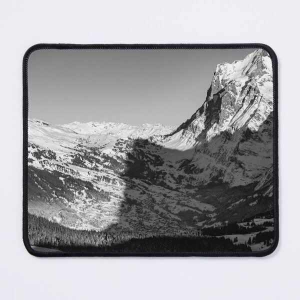 Item preview, Beautiful Panoramic View over Snowcapped Mountain Range and Peak Wetterhorn designed and sold by Mats Silvan.