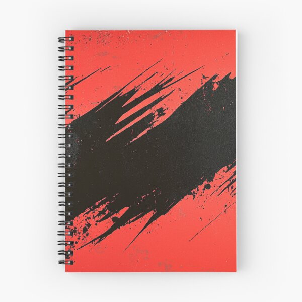 Item preview, Bold Abstract Red and Black Grunge Design – High-Impact Graphic Art designed and sold by Patricks-Art.