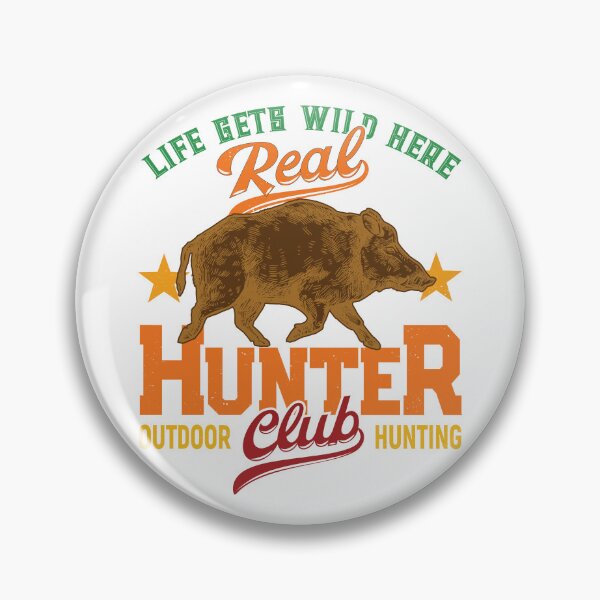 Item preview, Hunter Outdor Club Hunting Graphic Design designed and sold by Richstd.