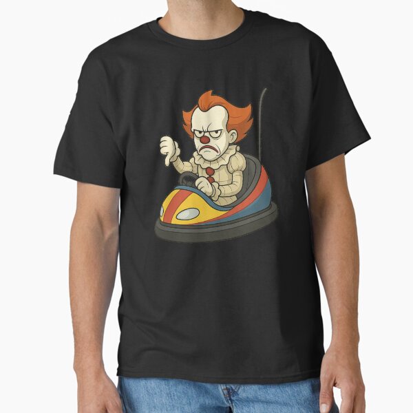 Item preview, Pennywise the Clown in a Bumper Car designed and sold by Slash 'em Threads.