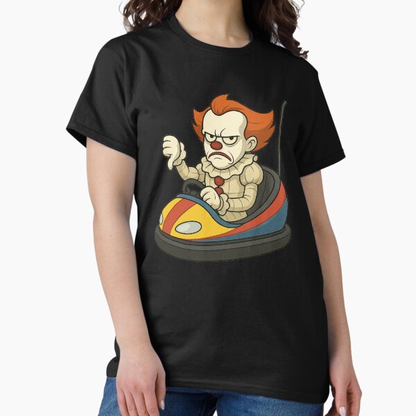 Item preview, Pennywise the Clown in a Bumper Car designed and sold by Slash 'em Threads.