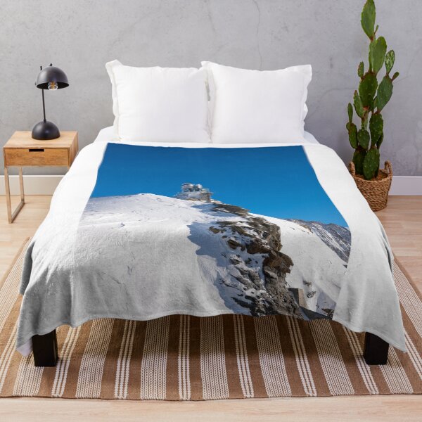 Item preview, Sphinx Observatory At Top Of Jungfraujoch in a Sunny Winter Day designed and sold by Mats Silvan.