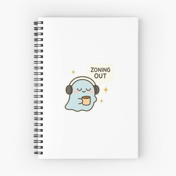 Item preview, Zoning out ghost  designed and sold by cloudsnacks.