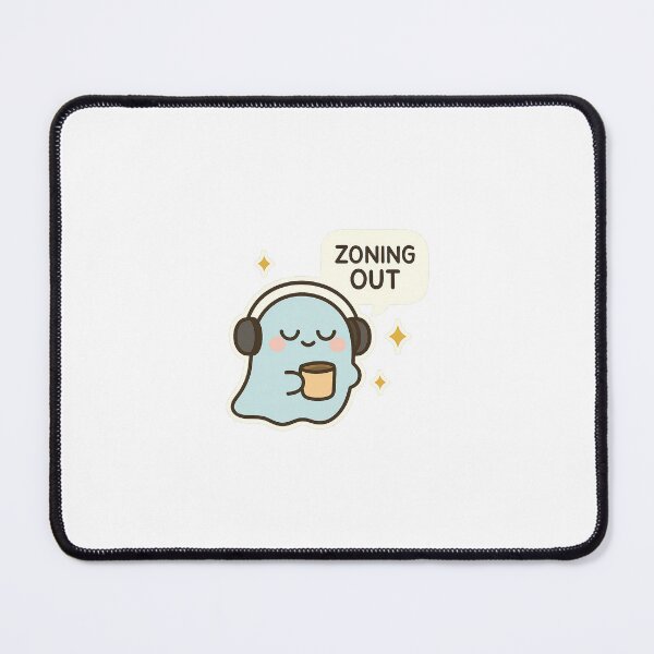 Item preview, Zoning out ghost  designed and sold by cloudsnacks.