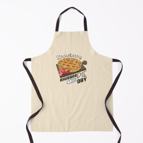 Item preview, 9 June Strawberry Rhubarb Pie Day - Wacky Holidays designed and sold by ChemicalXShop.