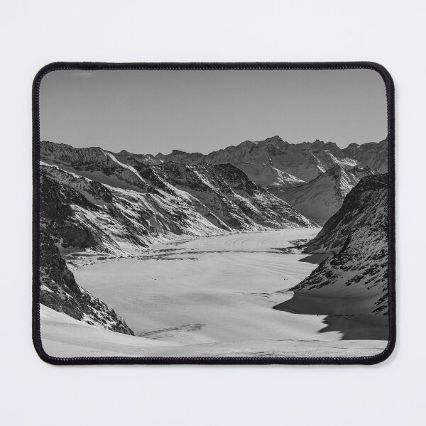 Item preview, Beautiful Aletsch Glacier in a Sunny Winter Day with Snowcapped Mountain with Sunlight in Jungfraujoch designed and sold by Mats Silvan.