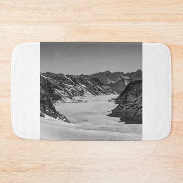 Item preview, Beautiful Aletsch Glacier in a Sunny Winter Day with Snowcapped Mountain with Sunlight in Jungfraujoch designed and sold by Mats Silvan.
