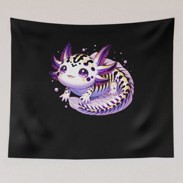 Item preview, Cute Kawaii Axolotl Nonbinary LGBTQ Subtle Pride Month Discreet designed and sold by Kimberley King Art  King Art.