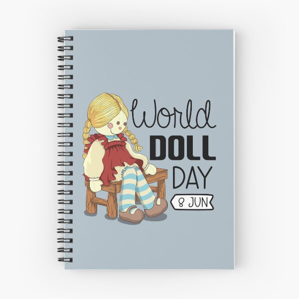 Item preview, 8 June World Doll Day - Wacky Holidays designed and sold by ChemicalXShop.