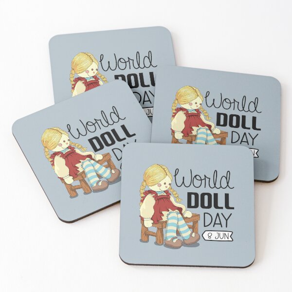 Item preview, 8 June World Doll Day - Wacky Holidays designed and sold by ChemicalXShop.
