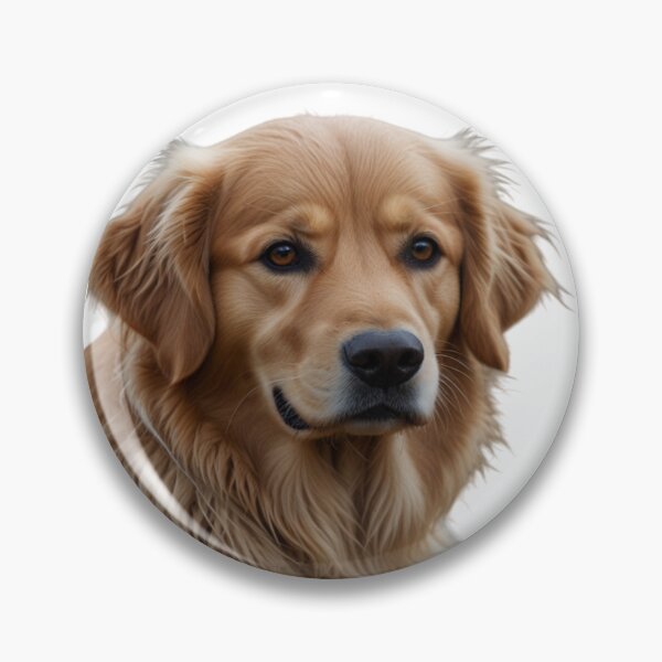 Aperçu de l'œuvre Golden Retriever – Sourire doré, cœur infini créée et vendue par EstiloPrint.