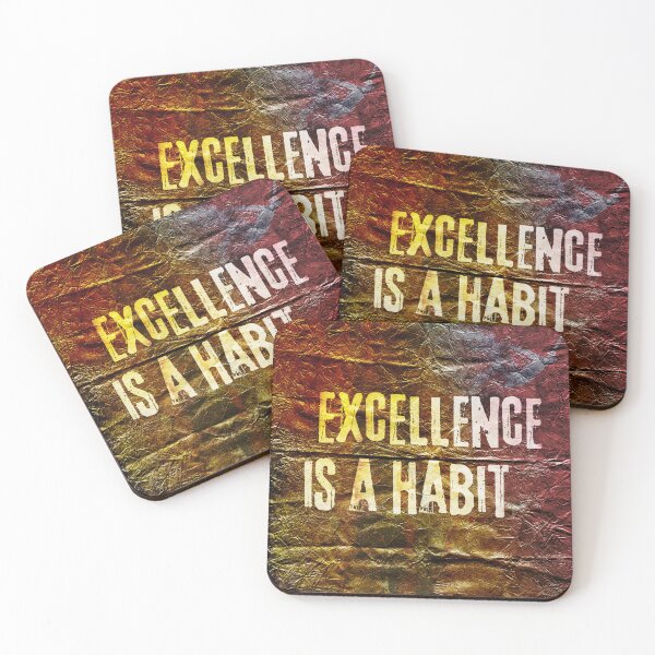 Item preview, Excellence is a habit designed and sold by NickDedidis.