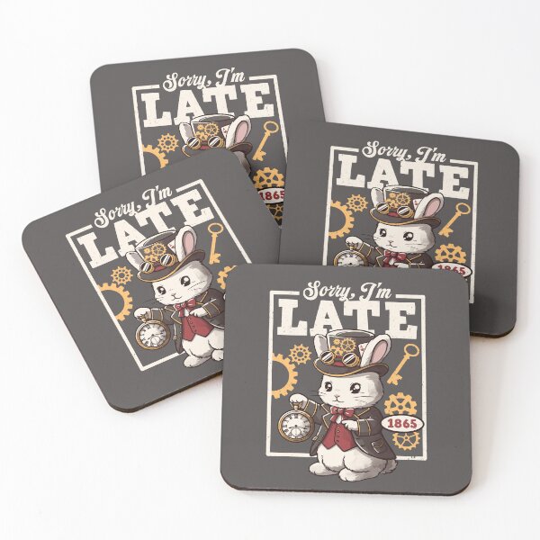 Item preview, Steampunk white rabbit sorry I'm late designed and sold by NemiMakeit.
