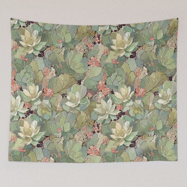 Item preview, Flowering Succulent designed and sold by CoolPixels.