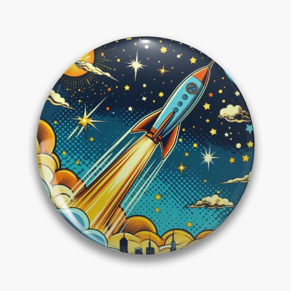 Item preview, Rocket into space designed and sold by Dogandesighn.