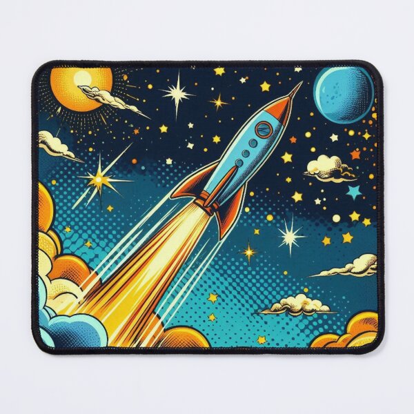 Item preview, Rocket into space designed and sold by Dogandesighn.