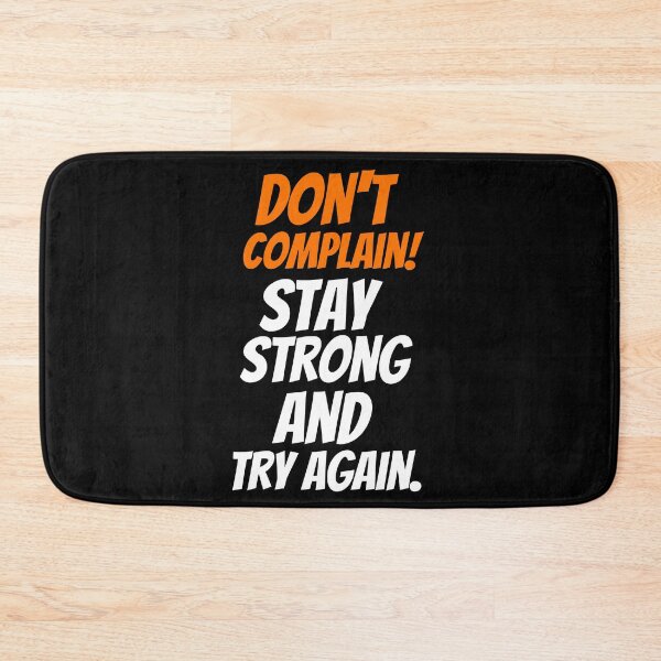 Item preview, Stay Strong – No Complaints, Just Comebacks! designed and sold by Karim-Karem.