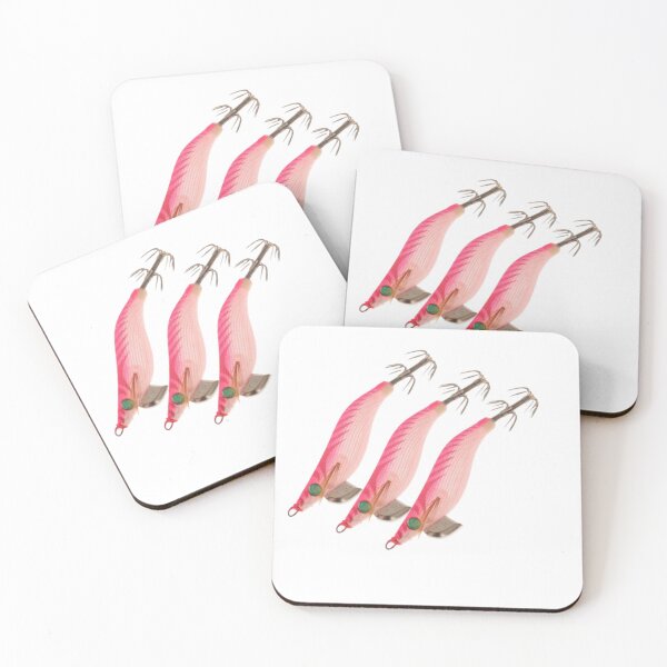Item preview, BEST Japanese Pink Squid Jig Fishing Squiding designed and sold by Reelyfishing.
