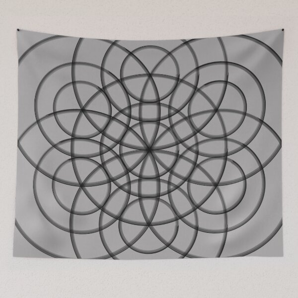 Item preview, flower of life and yin yang designed and sold by piakestore.