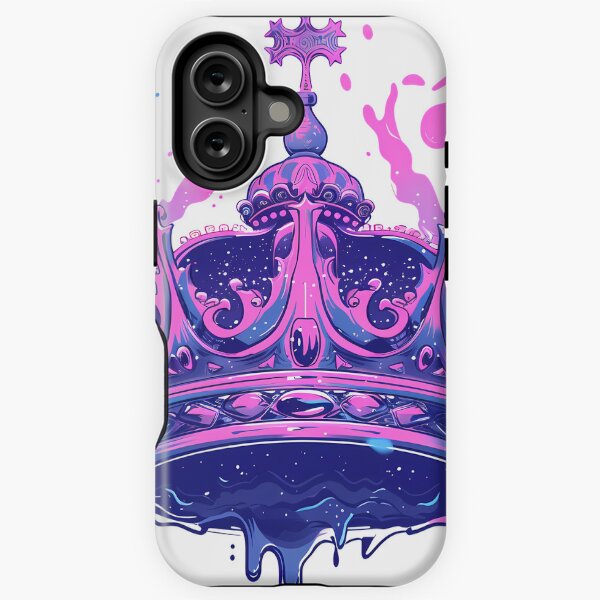 Vista previa del artículo con la obra «Corona de vaporwave», diseñado y vendido por Diwudh.