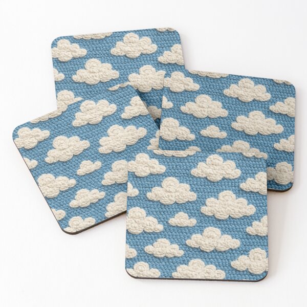 Item preview, Blue Sky and White Clouds Crochet designed and sold by crazypattern.