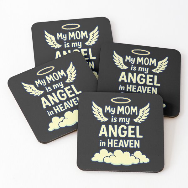 Item preview, My Mom Is My Angel In Heaven: Sweet Mother's Day Remembrance Artwork designed and sold by elynne9.