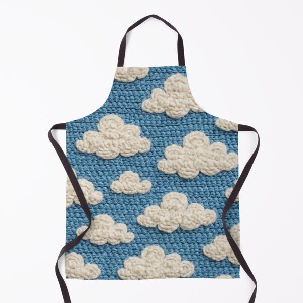 Item preview, Blue Sky and White Clouds Crochet designed and sold by crazypattern.
