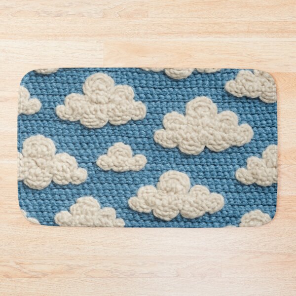 Item preview, Blue Sky and White Clouds Crochet designed and sold by crazypattern.