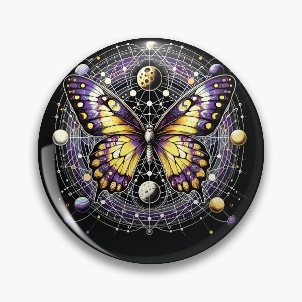 Item preview, Subtle Non Binary Butterfly Pride Month LGBTQ designed and sold by Kimberley King Art  King Art.