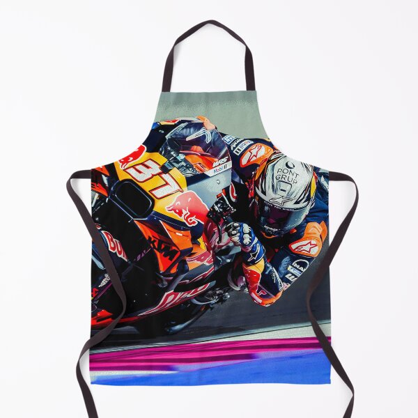 Item preview, Pedro Acosta racing his 2025 MotoGP Motorcycle at Qatar abstract designed and sold by Rodissimus1984.