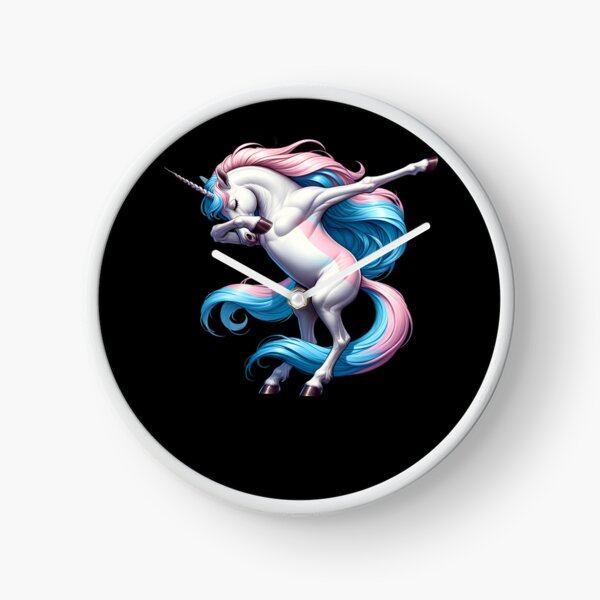 Item preview, Transgender LGBTQ Subtle Pride Month Dabbing Unicorn designed and sold by Kimberley King Art  King Art.